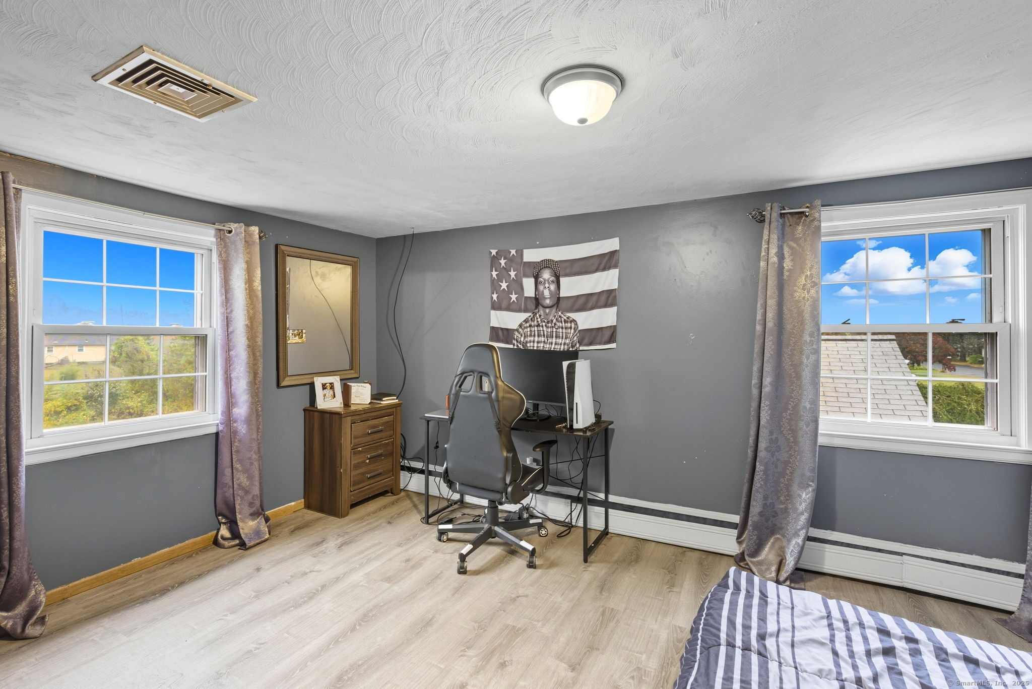 41 Chestnut Drive Windsor, CT 06095 - Photo 16 of 27 a view of workspace with wooden floor and windows