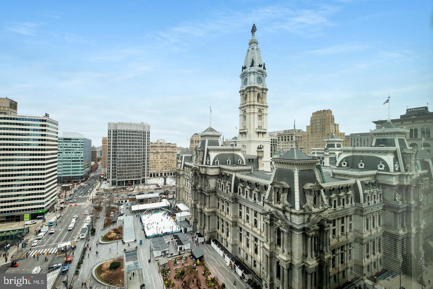 1801 Market Street, Unit 1817 Philadelphia, PA 19103 - Photo 72 of 77 a view of a city with tall buildings