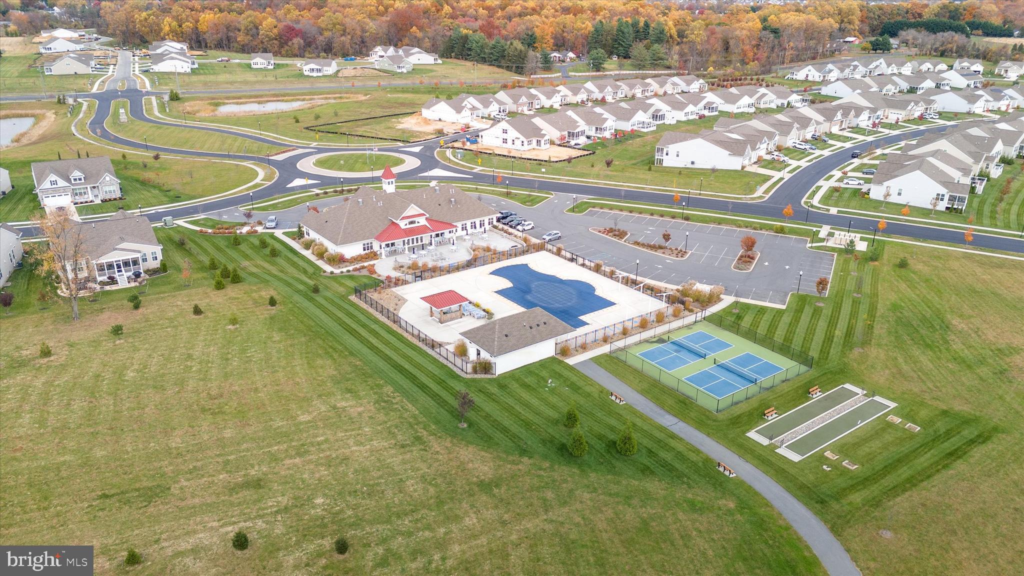 798 Honey Locust Road Middletown, DE 19709 - Photo 39 of 44 Aerial View of Clubhouse