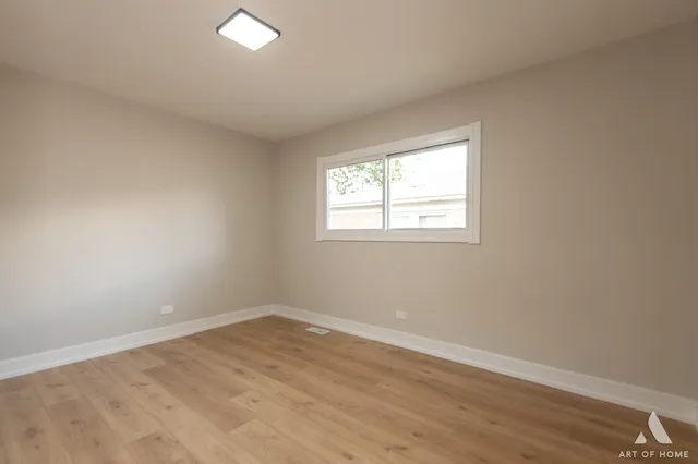 wooden floor in an empty room