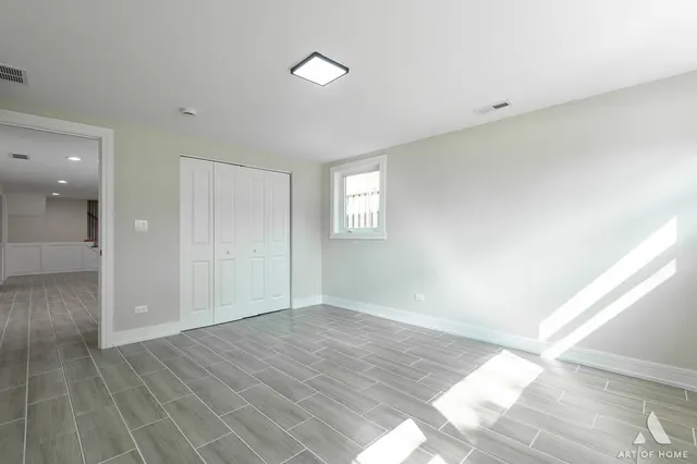 wooden floor in an empty room