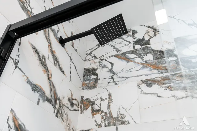 a view of a wooden deck front of house