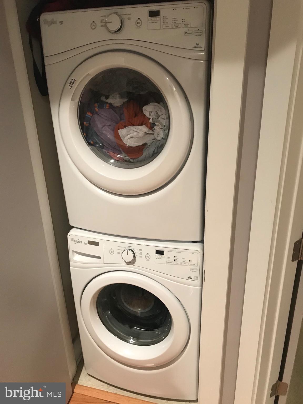 3219 12th Street Northeast, Unit 101 Washington, DC 20017 - Photo 16 of 20 In-Unit Laundry Closet