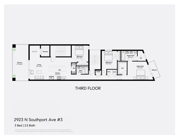 $999,000 | 2923 North Southport Avenue, Unit 3, Chicago, IL 60657