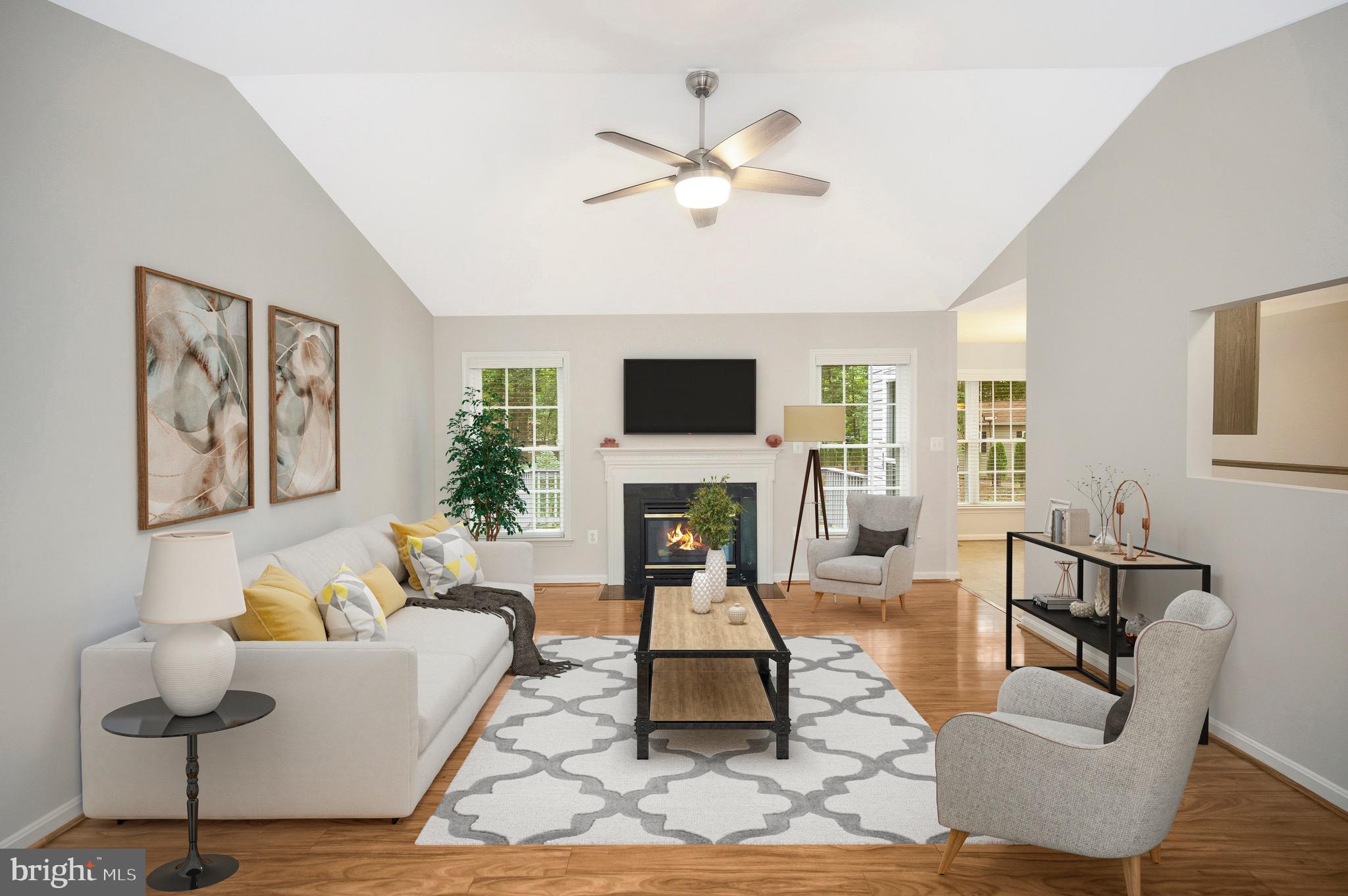 502 Monticello Circle Locust Grove, VA 22508 - Photo 5 of 45 a living room with furniture and a flat screen tv