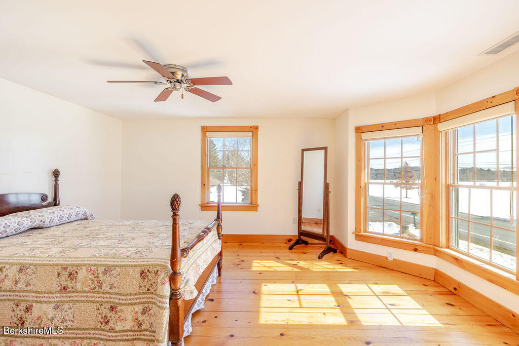 54 Egremont Plain Road Great Barrington, MA 01230 - Photo 29 of 48 a bedroom with a bed and a window