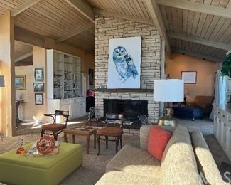 32592 Balearic Dana Point, CA 92629 - Photo 11 of 26 a living room with furniture and a fireplace