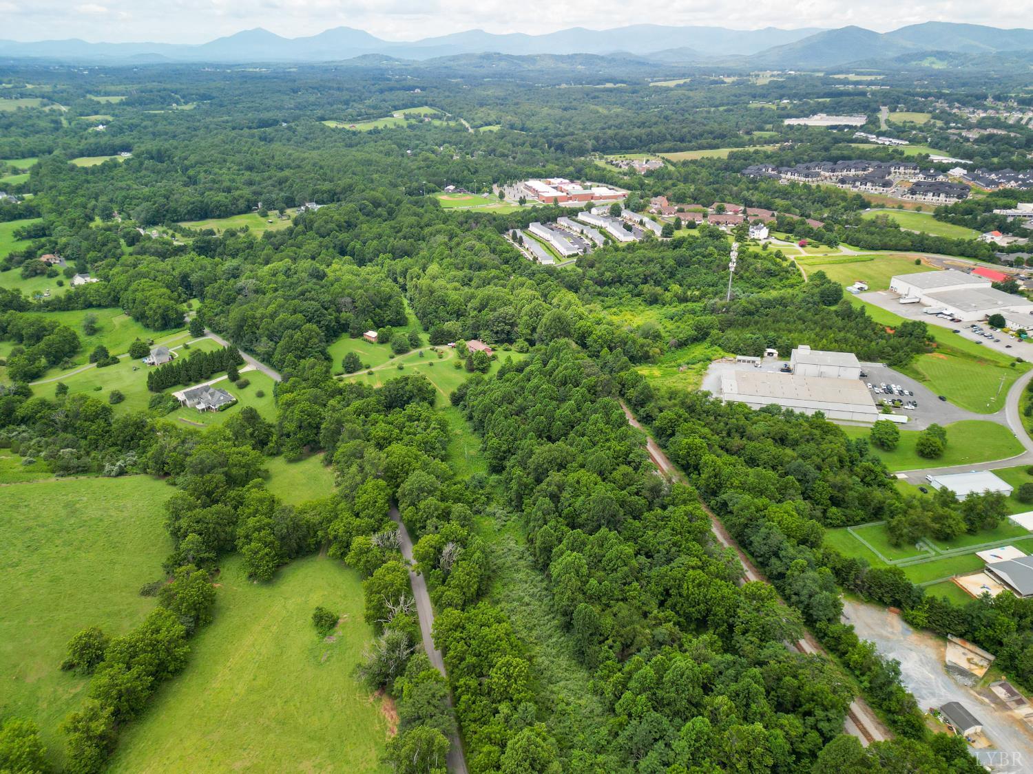 0 Elkton Farm Road Forest, VA 24551 - Photo 21 of 27 an aerial view of residential houses with outdoor space and trees