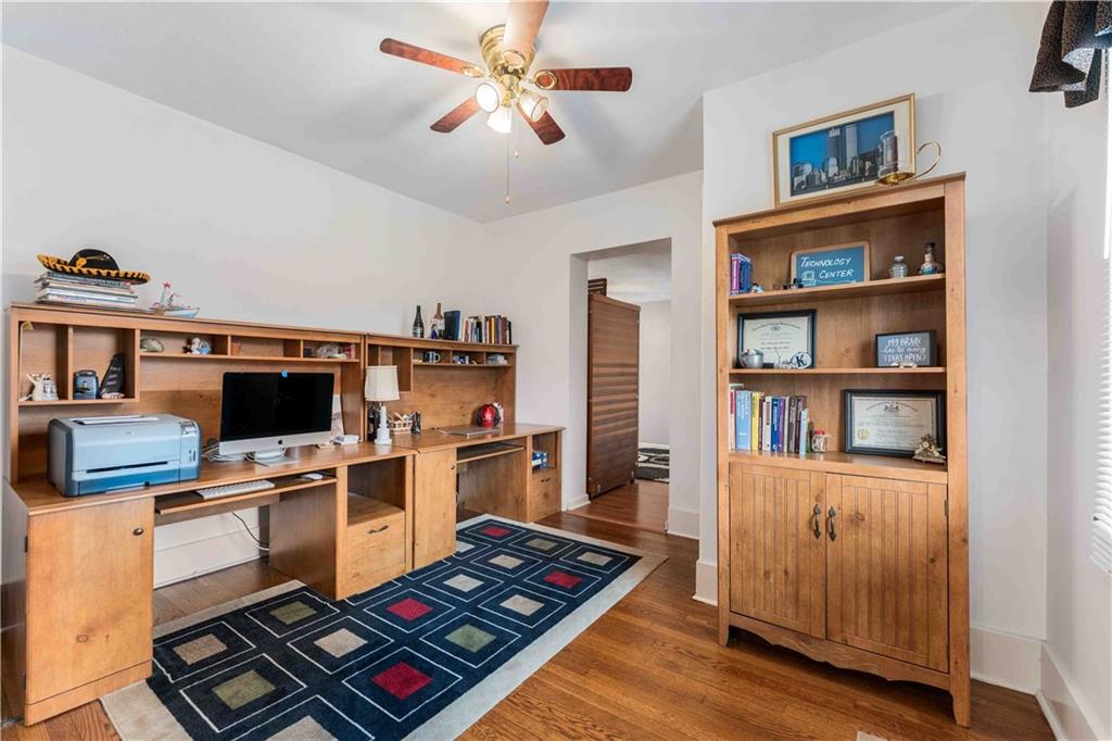 201 4th Street Beaver, PA 15009 - Photo 21 of 42 a view of work space with furniture and wooden floor
