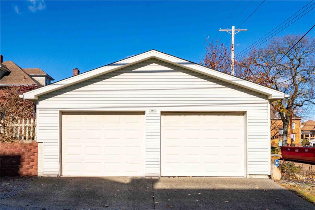 201 4th Street Beaver, PA 15009 - Photo 44 of 50 a view of a house with a garage