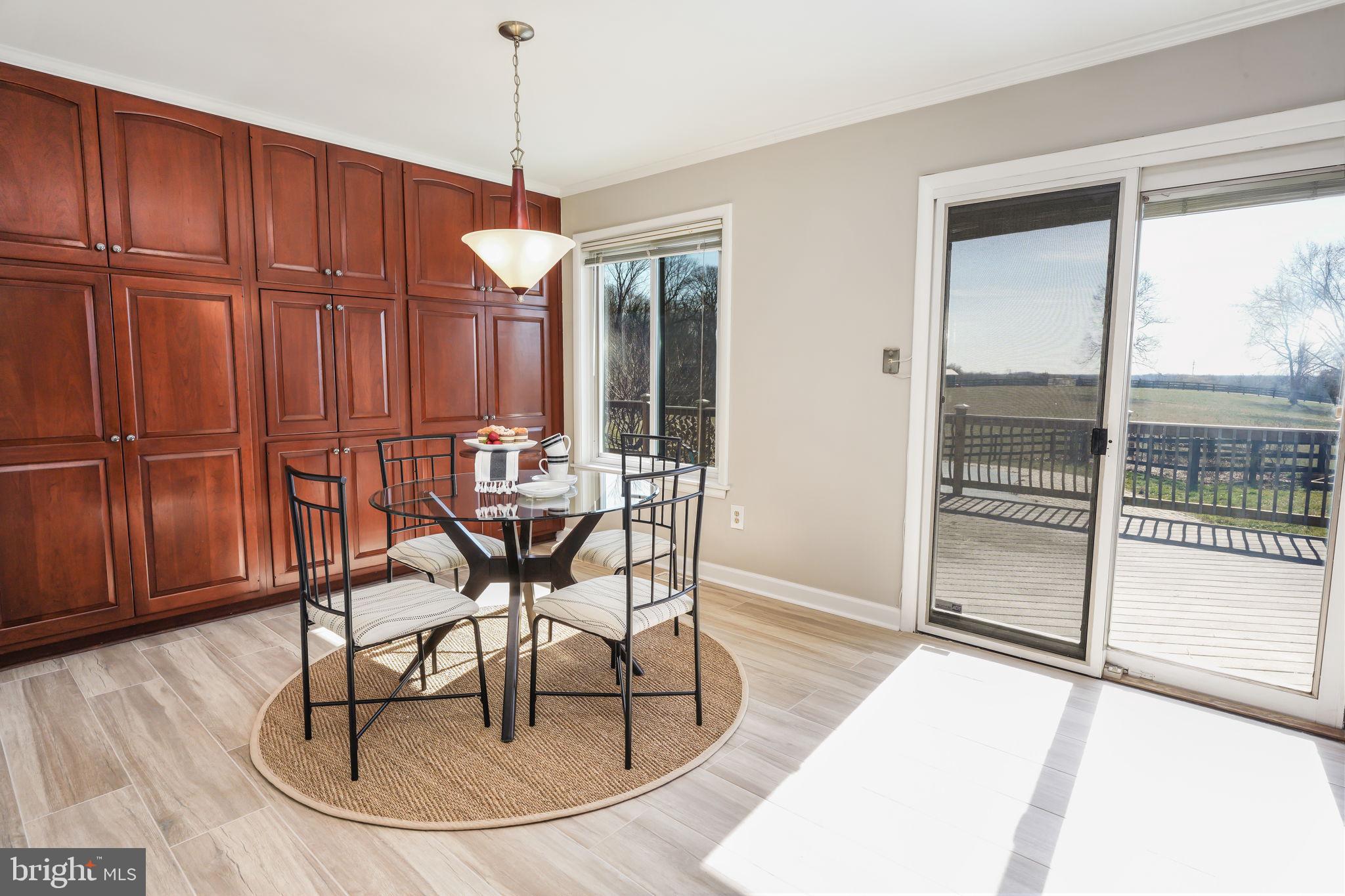 6239 Beverleys Mill Road Broad Run, VA 20137 - Photo 17 of 70 eat in kitchen overlooking pasture views