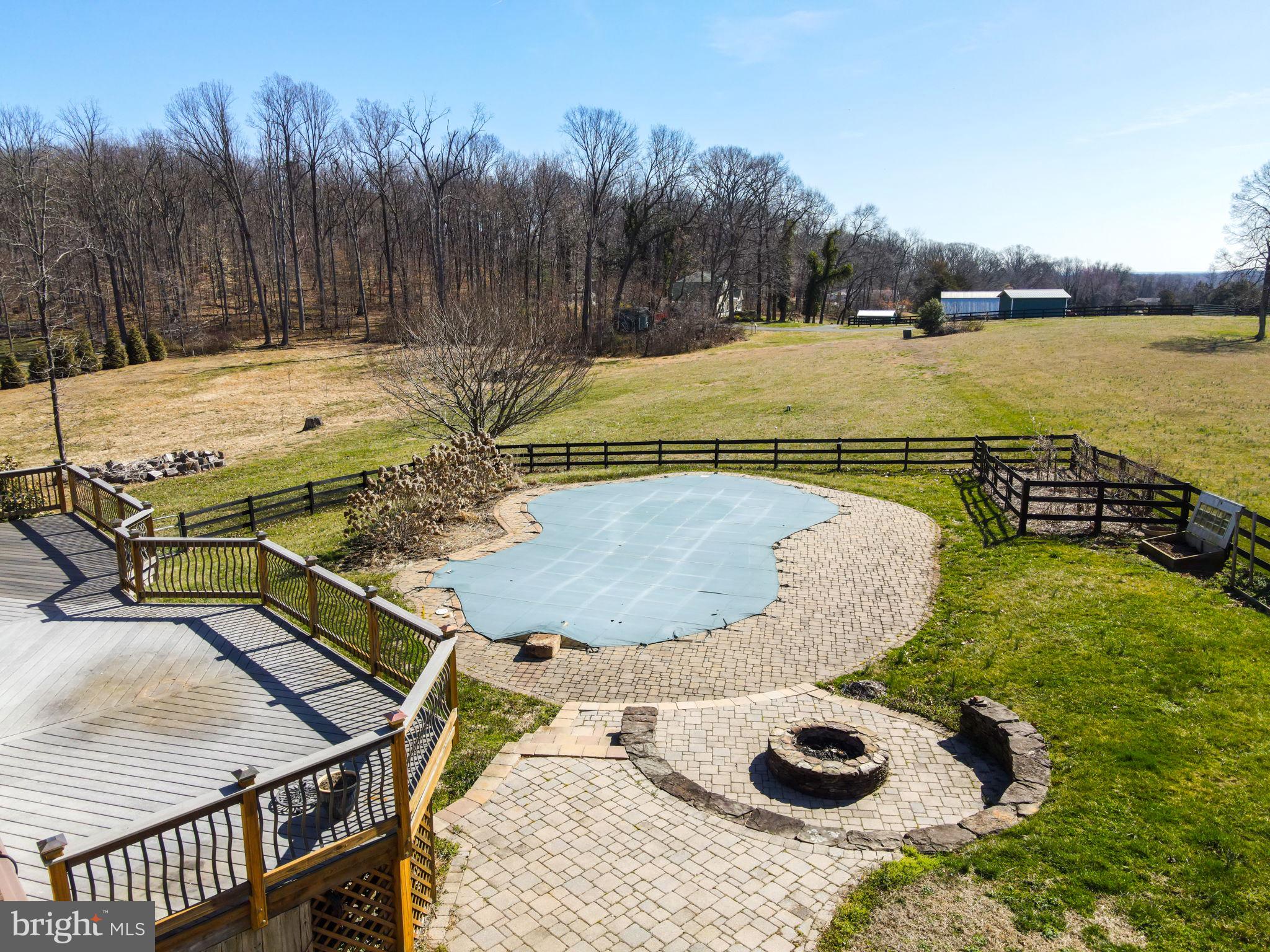 6239 Beverleys Mill Road Broad Run, VA 20137 - Photo 50 of 70 pool and firepit area