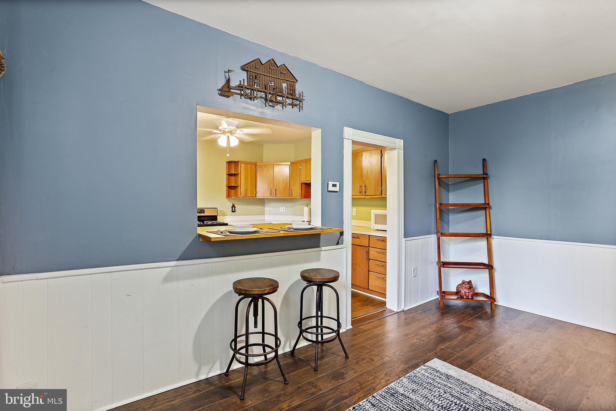 8560 Frederick Road Ellicott City, MD 21043 - Photo 8 of 31 Dining Rm pass through w/Breakfast B ar