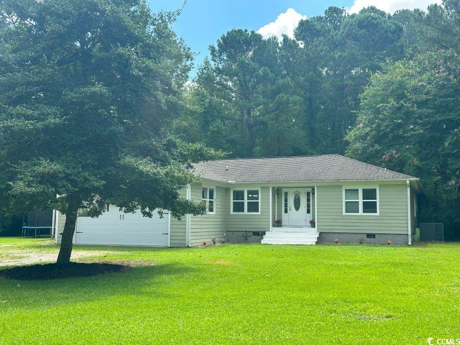 214 Rum Bluff Boulevard Longs, SC 29568 - Photo 29 of 36 Ranch-style house with crawl space, an attached ga