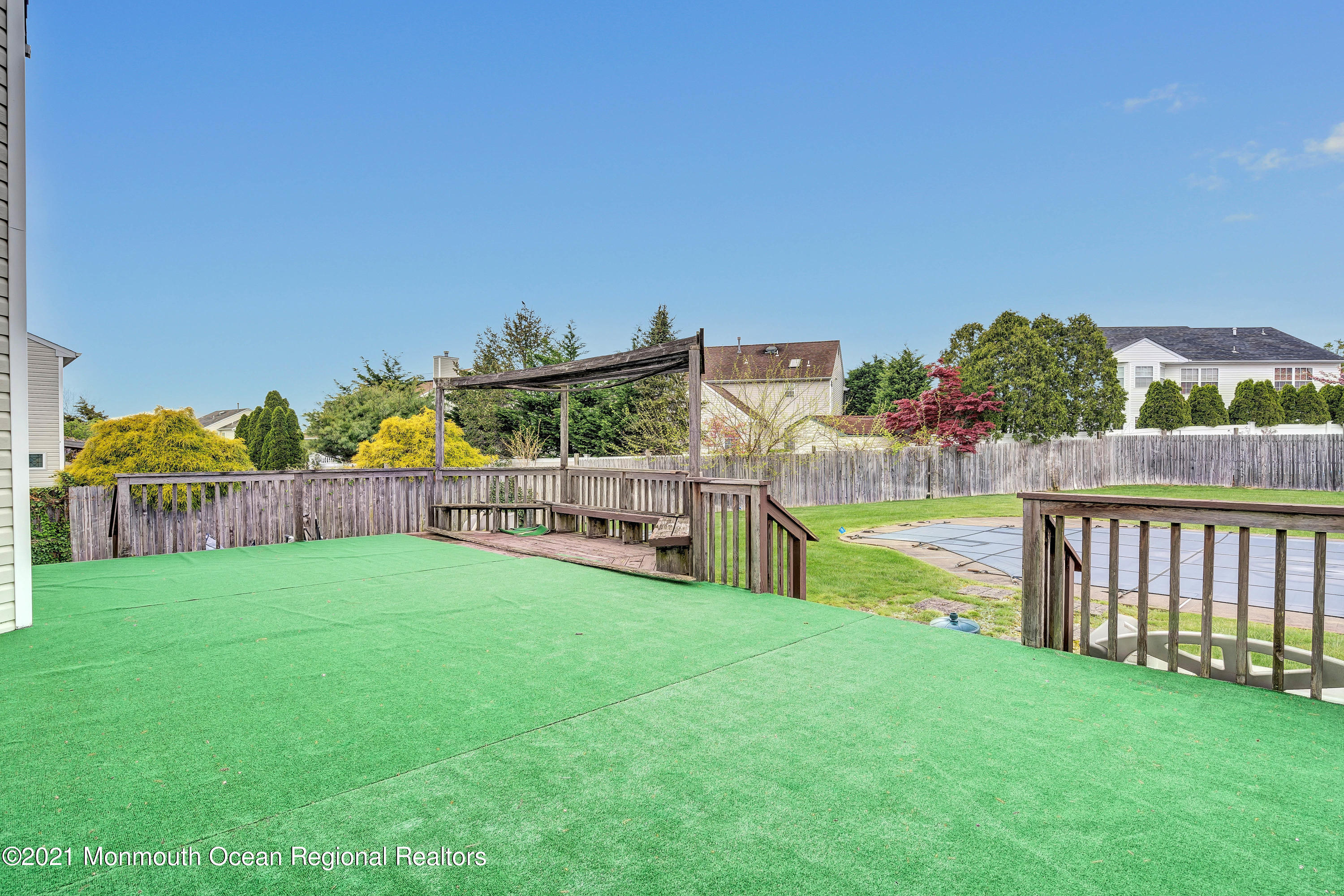 38 Crater Lake Road Howell, NJ 07731 - Photo 25 of 26 Rear Deck