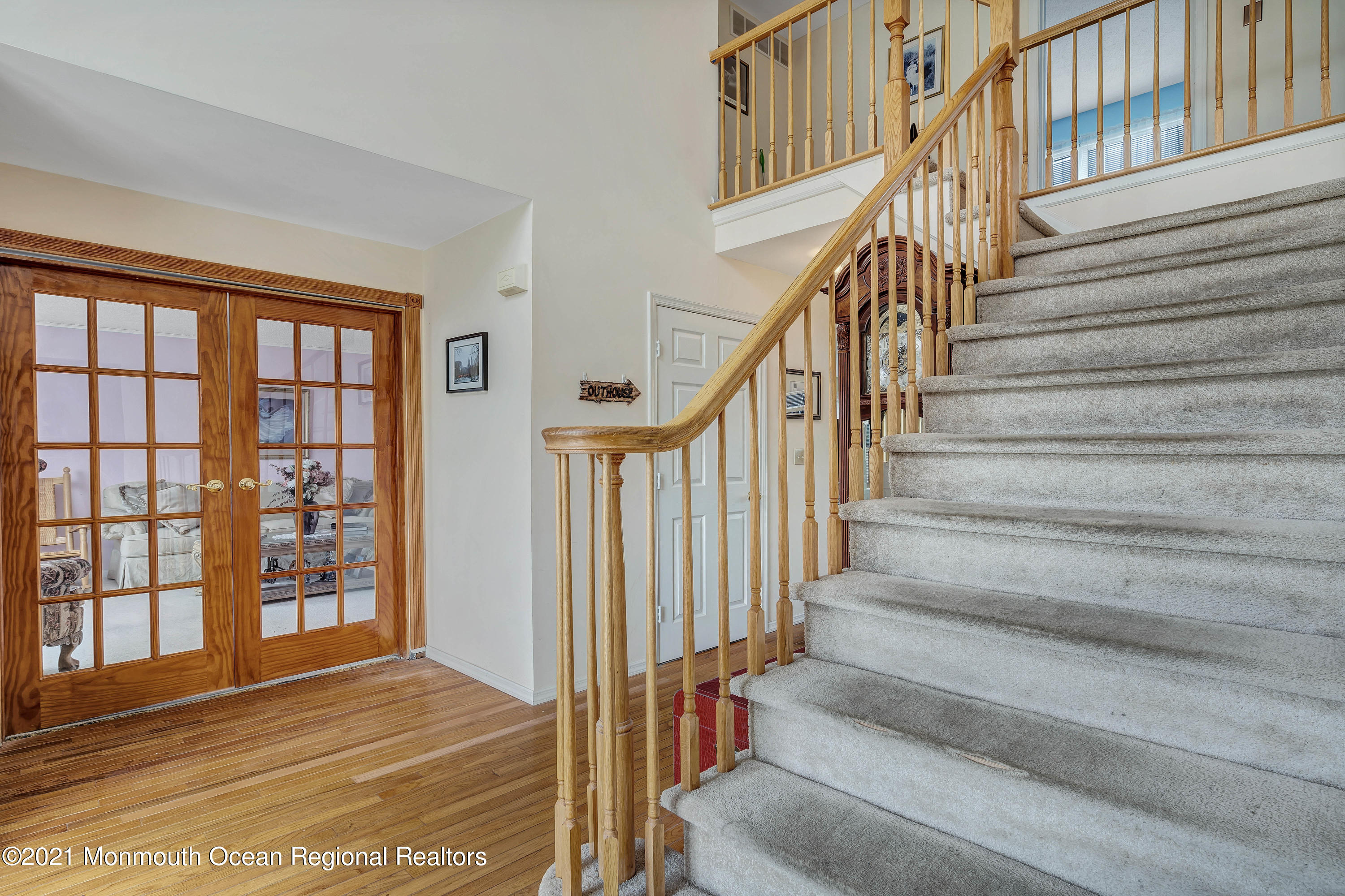 French Doors to Living Room