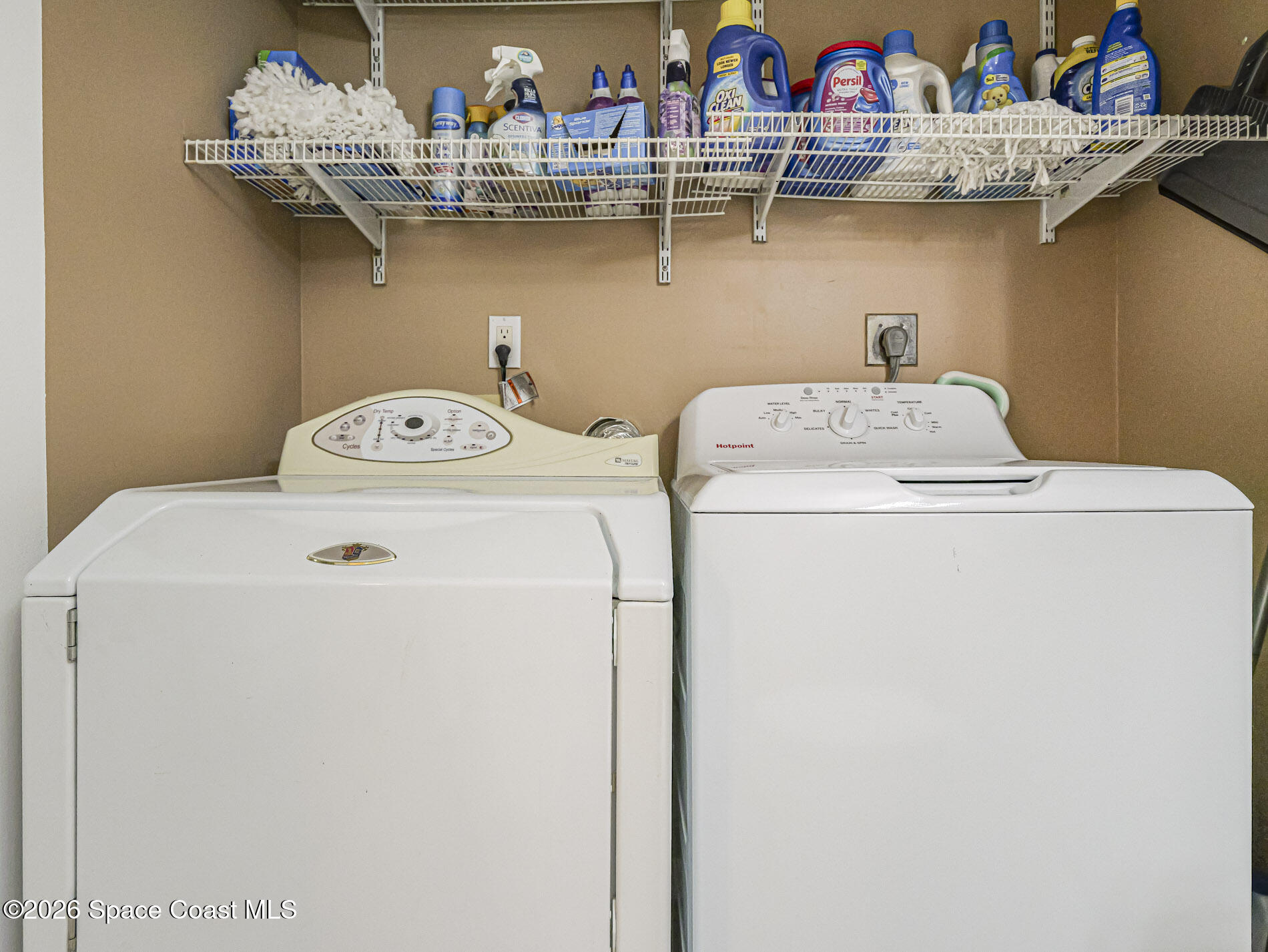 1198 Breezy Way, Unit 7 Sebastian, FL 32958 - Photo 18 of 34 a utility room with dryer and washer