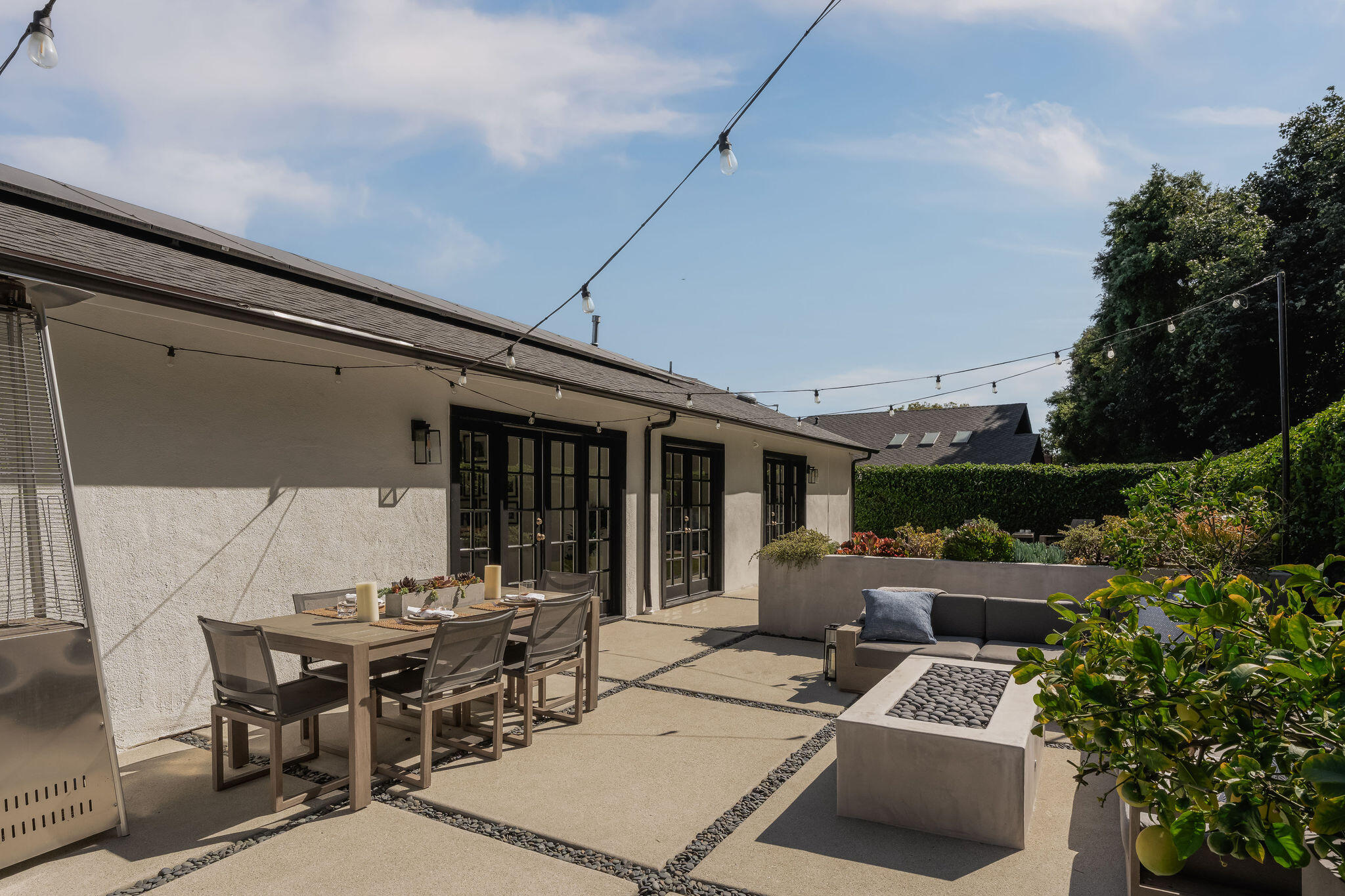 571 Windsor Avenue Goleta, CA 93117 - Photo 31 of 43 a view of backyard of the house and outdoor seating