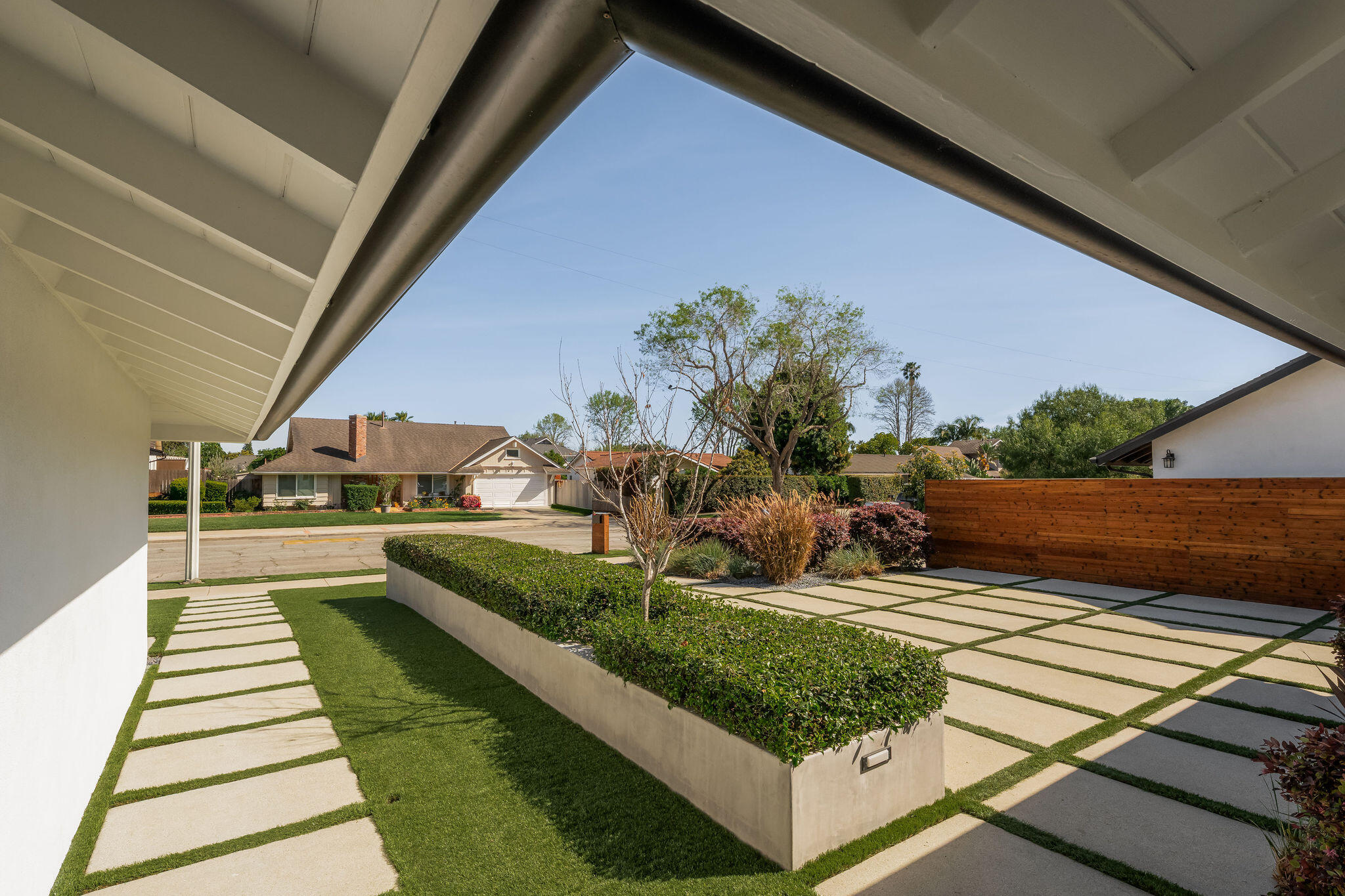 571 Windsor Avenue Goleta, CA 93117 - Photo 33 of 43 a view of a backyard with sitting area