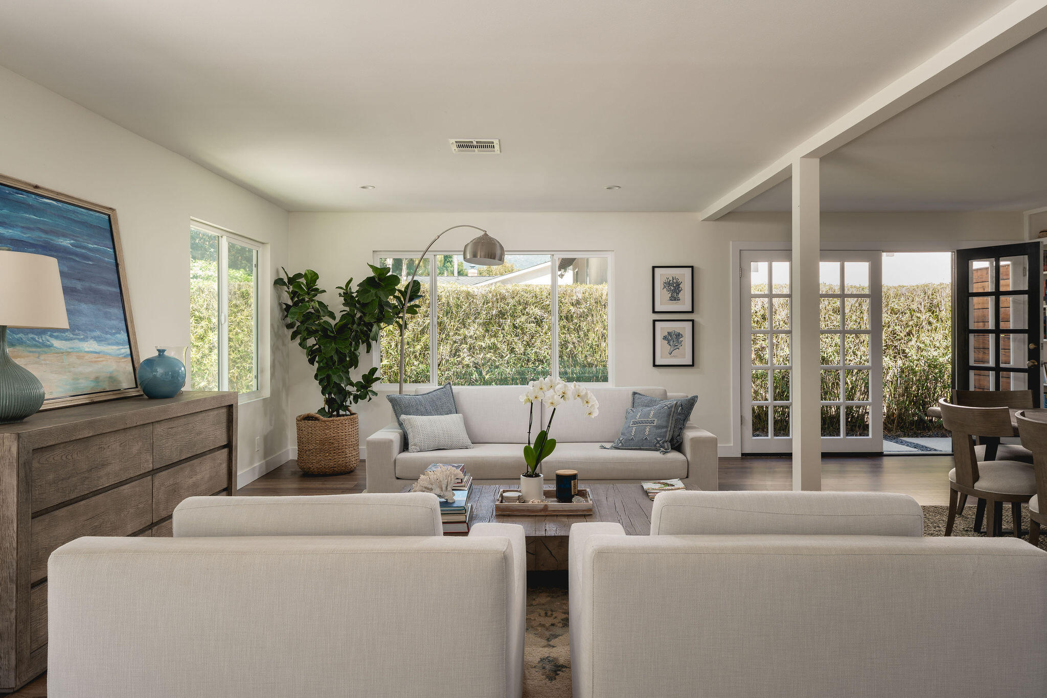 571 Windsor Avenue Goleta, CA 93117 - Photo 10 of 43 a living room with furniture and a large window