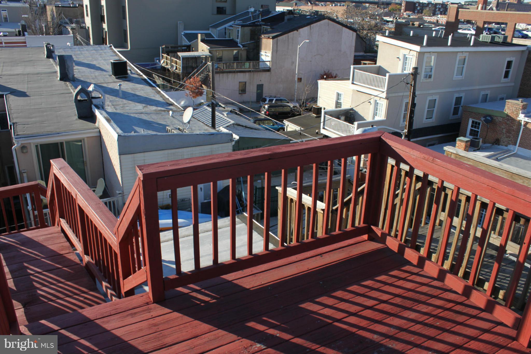 1212 Marshall Street Baltimore, MD 21230 - Photo 21 of 23 Deck
