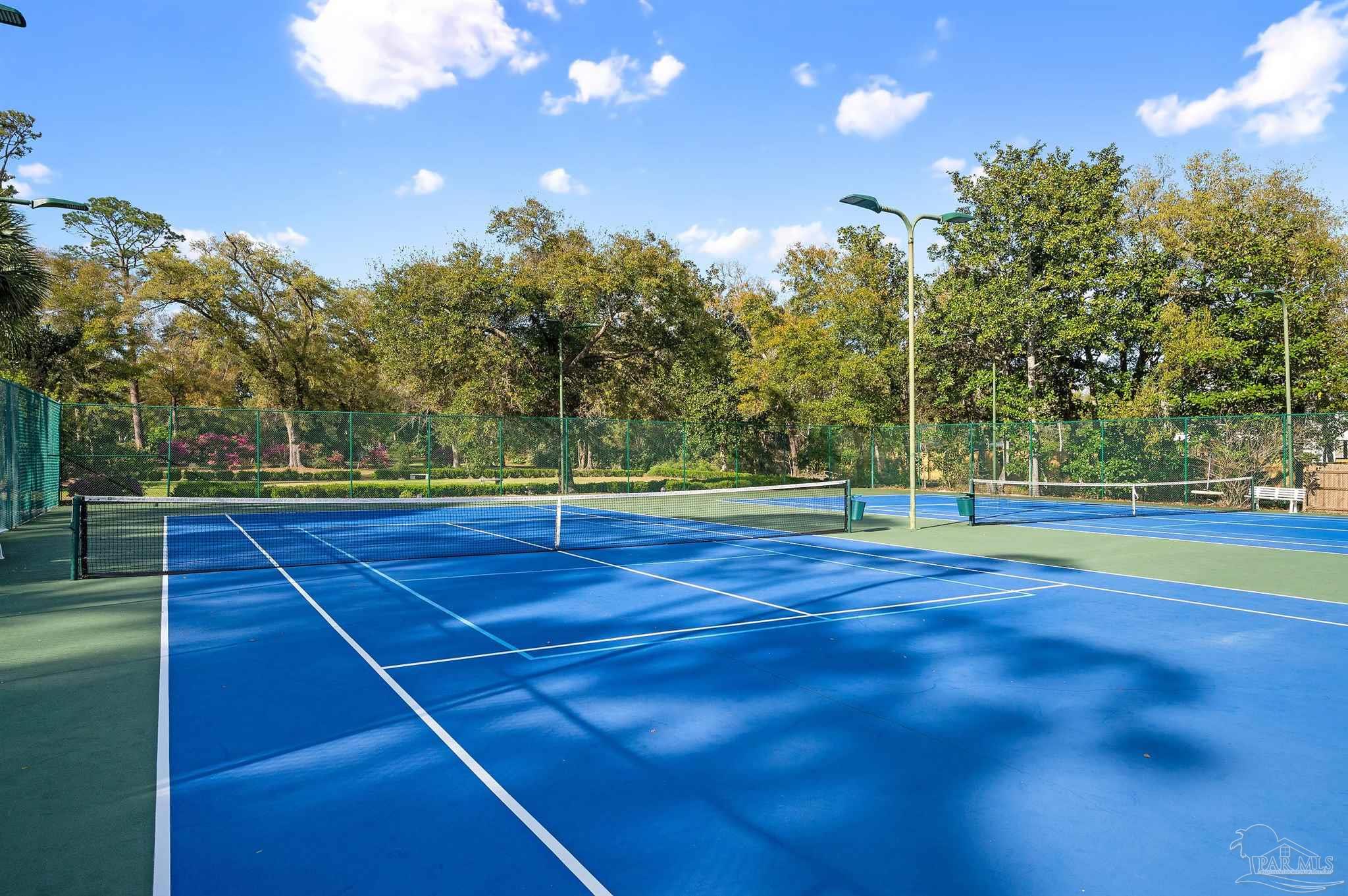 28250 Canal Road, Unit 205 Orange Beach, AL 36561 - Photo 43 of 60 a view of yard tennis court
