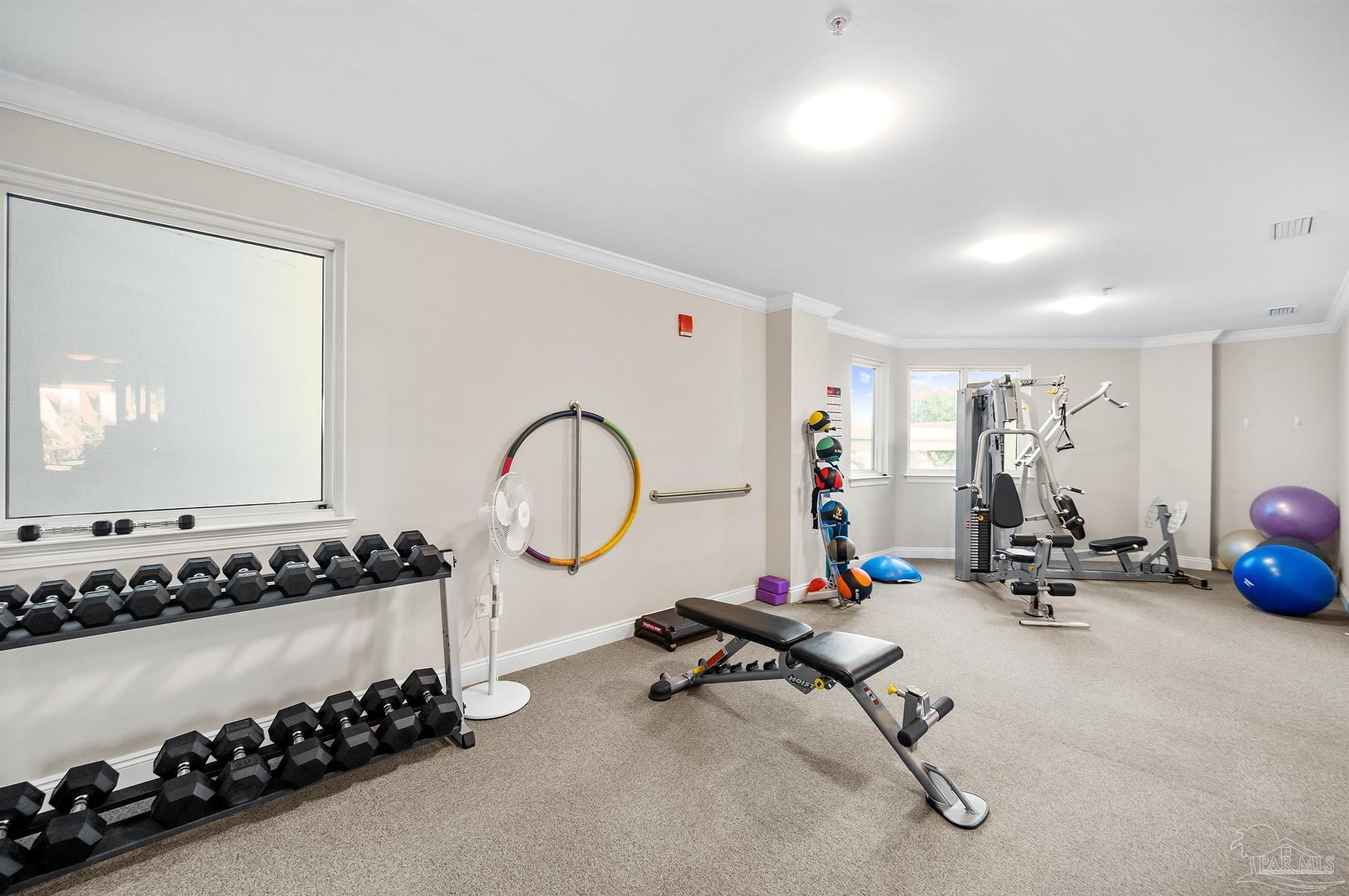 28250 Canal Road, Unit 205 Orange Beach, AL 36561 - Photo 46 of 60 a view of a room with gym equipment