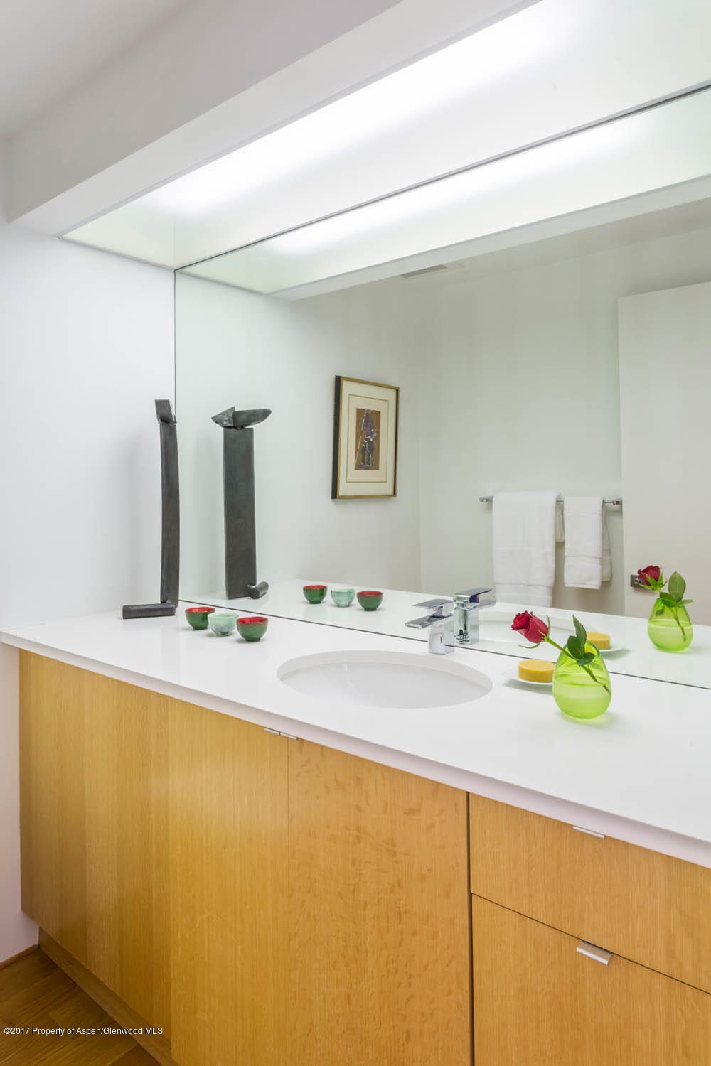 61 Oak Ridge Road Snowmass Village, CO 81615 - Photo 21 of 35 a bedroom with a bed and ceiling fan