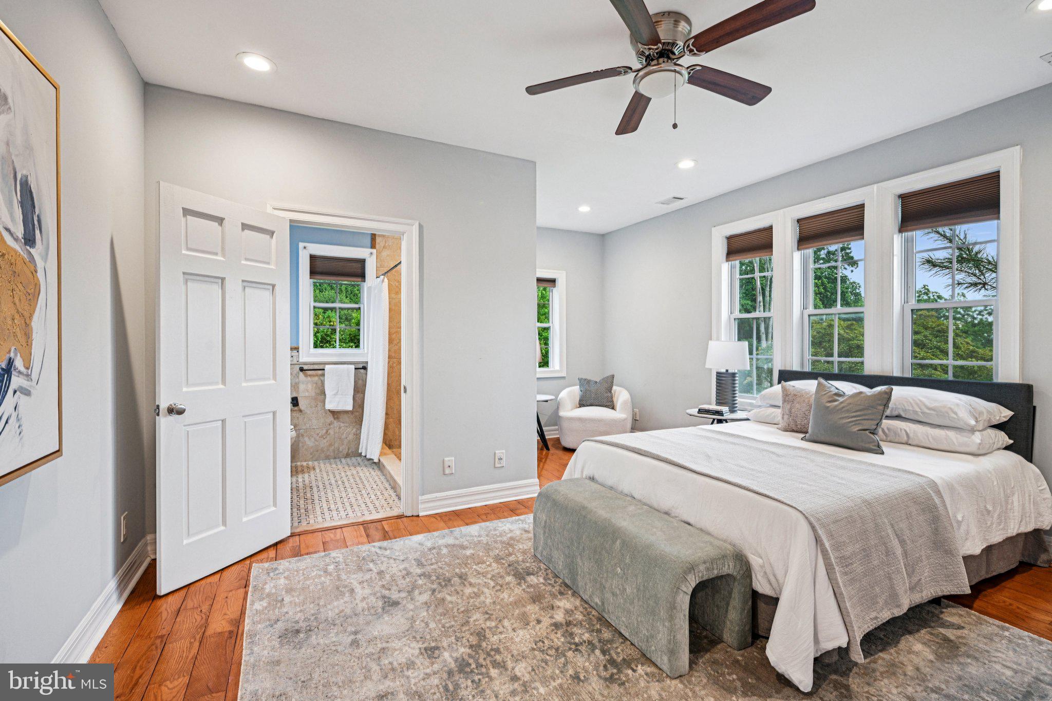 700 South Roberts Road Bryn Mawr, PA 19010 - Photo 22 of 42 a bed room with a bed and a chandelier