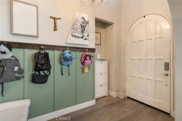 a view of storage and utility room