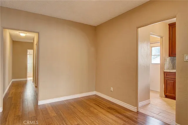 wooden floor in an empty room