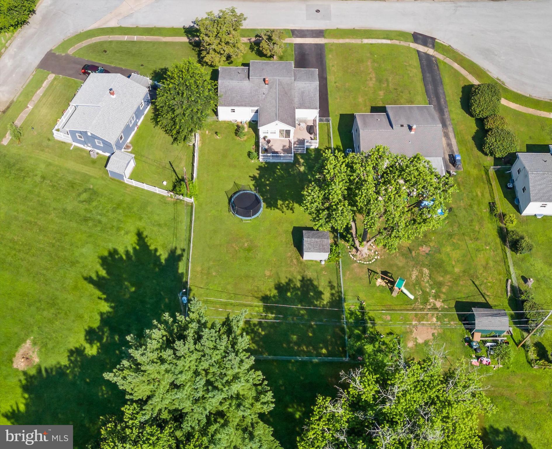 4 Flora Circle Newark, DE 19711 - Photo 41 of 41 an aerial view of residential houses with outdoor space and street view