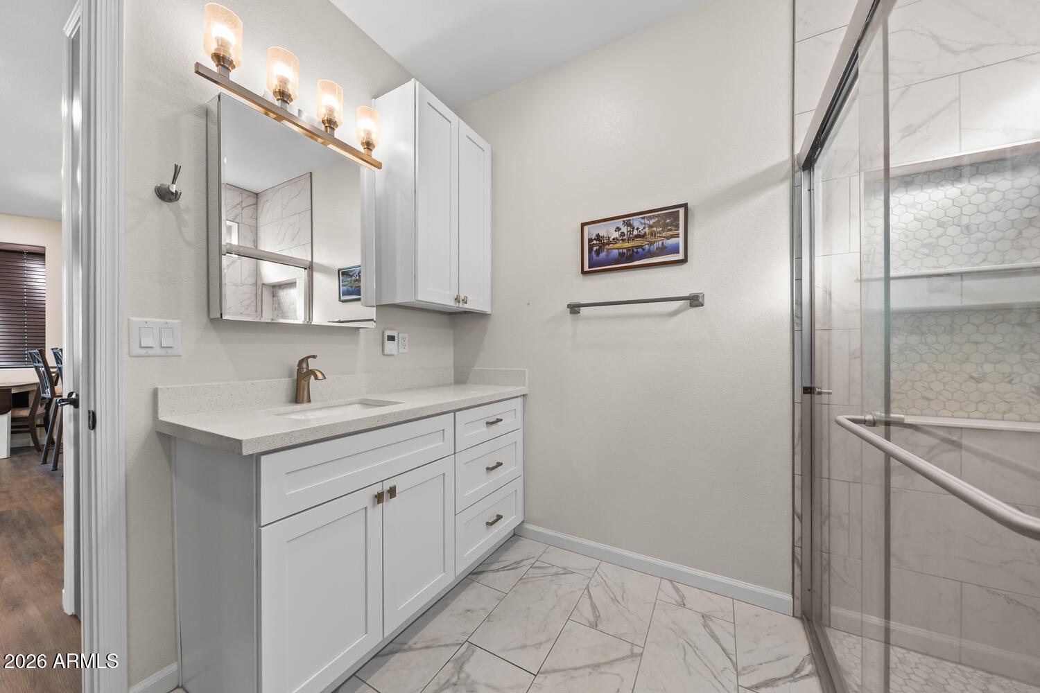 17200 West Bell Road, Unit 1054 Surprise, AZ 85374 - Photo 27 of 46 a kitchen with cabinets and window