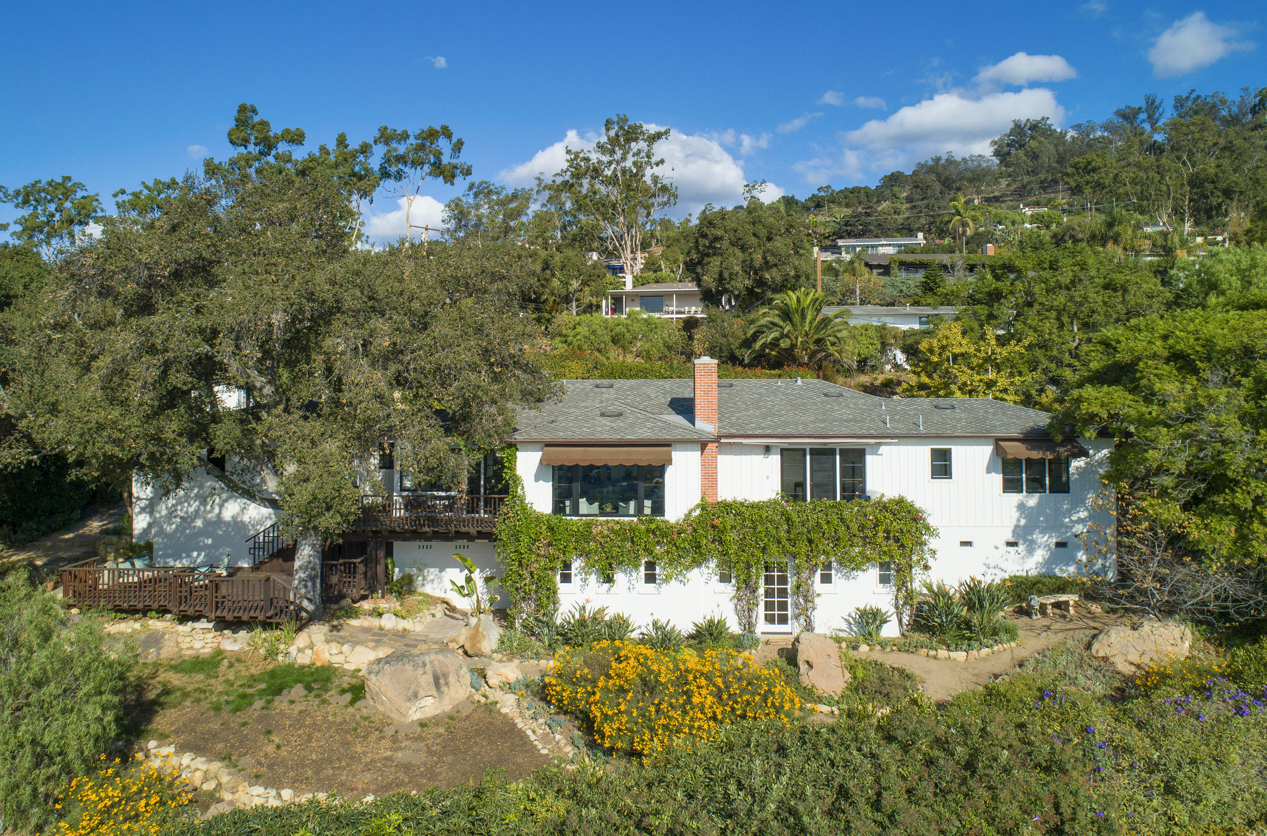 925 Jimeno Road Santa Barbara, CA 93103 - Photo 24 of 26 a front view of house with yard and green space