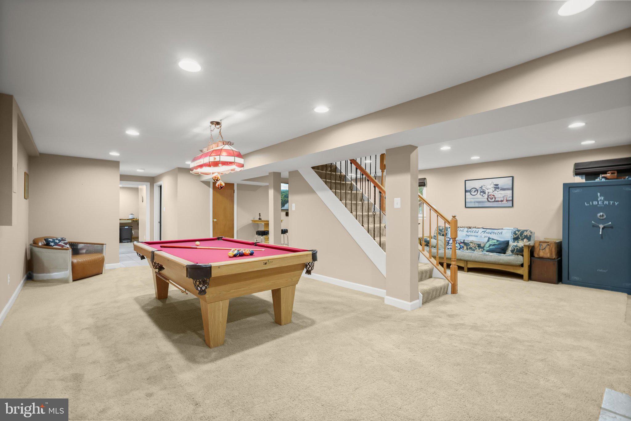 7079 Riley Road Warrenton, VA 20187 - Photo 38 of 97 Rec Room with Recessed Lighting