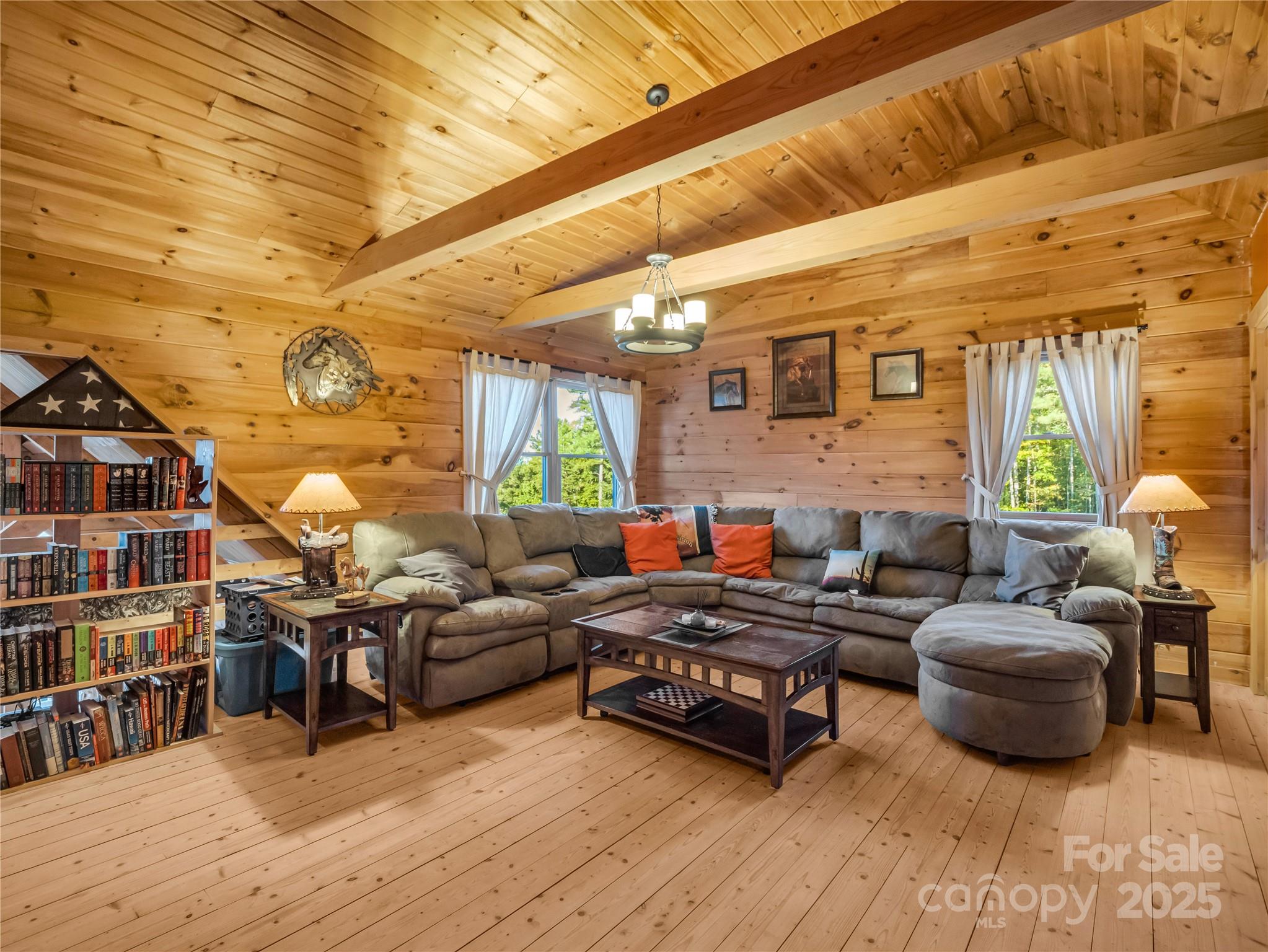 134 Moriah Drive Rutherfordton, NC 28139 - Photo 20 of 37 a living room with furniture and a large window
