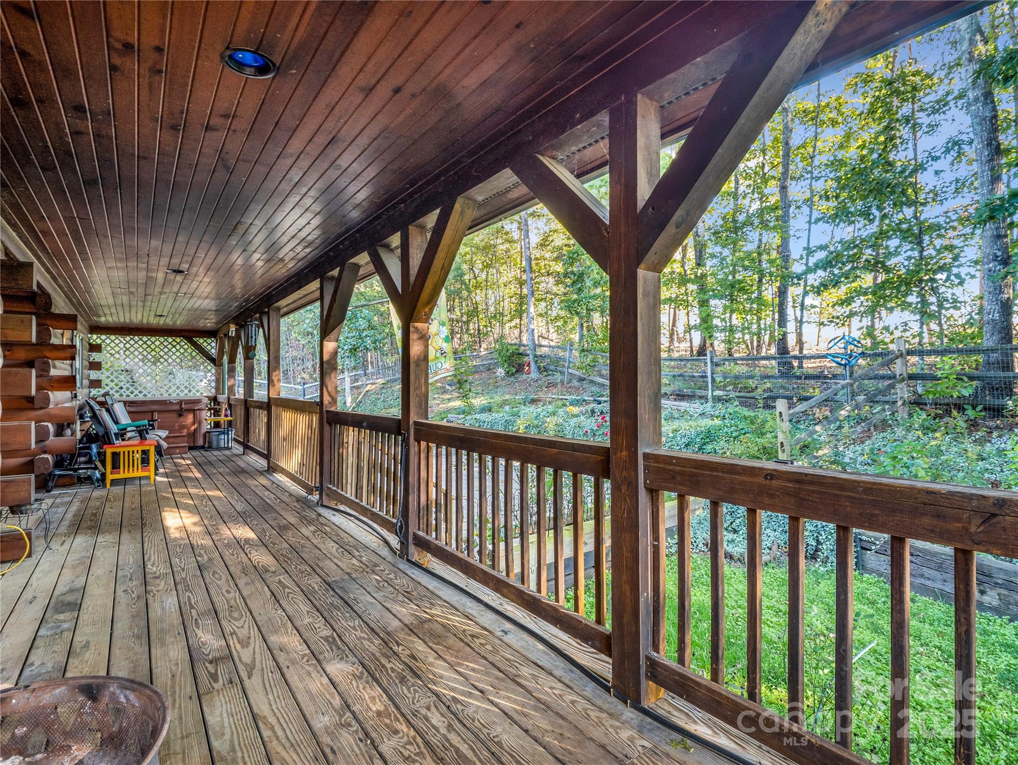134 Moriah Drive Rutherfordton, NC 28139 - Photo 5 of 37 a view of a patio with wooden floor
