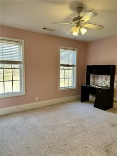 a view of an front door