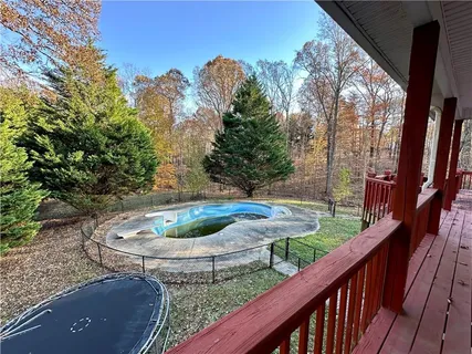 a view of outdoor space and yard