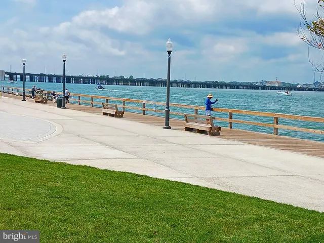 a view of outdoor space with seating