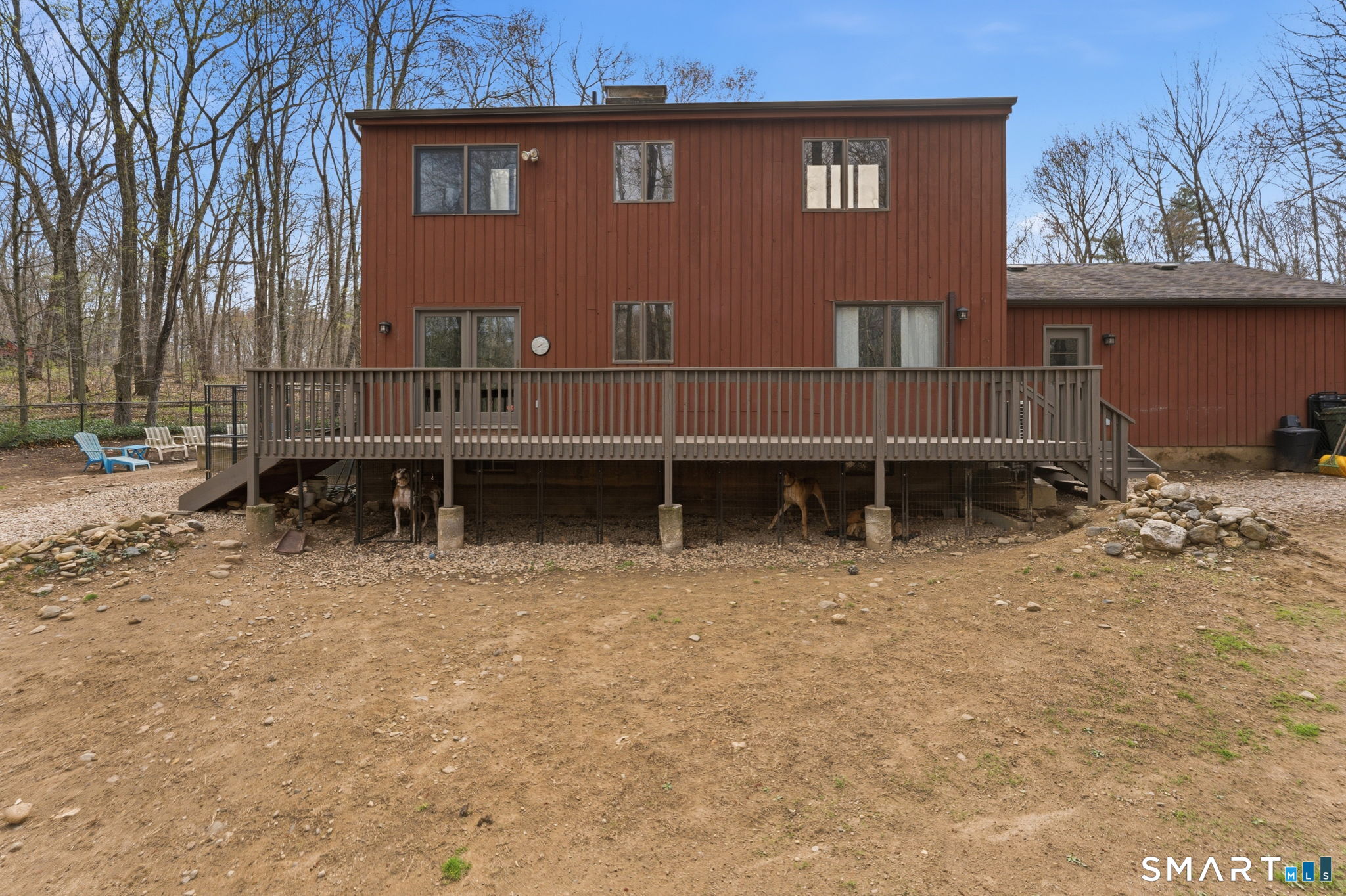 283 Main Street South Bethlehem, CT 06751 - Photo 22 of 35 Rear view of home