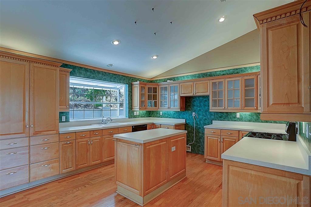 15375 Woods Valley Road Valley Center, CA 92082 - Photo 5 of 24 Spacious Kitchen with Island