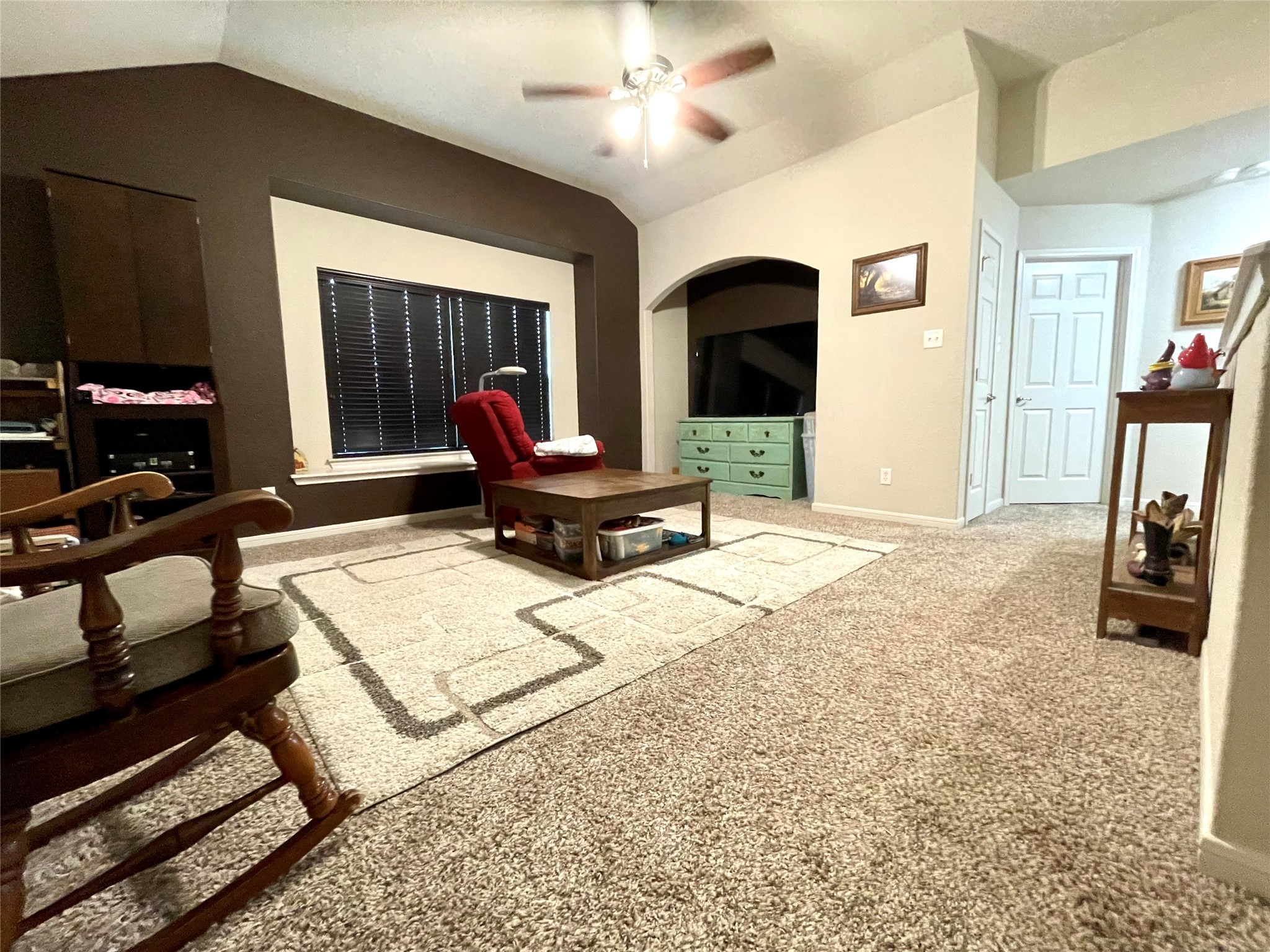 153 Citori Path New Braunfels, TX 78130 - Photo 12 of 12 a living room with furniture and a flat screen tv