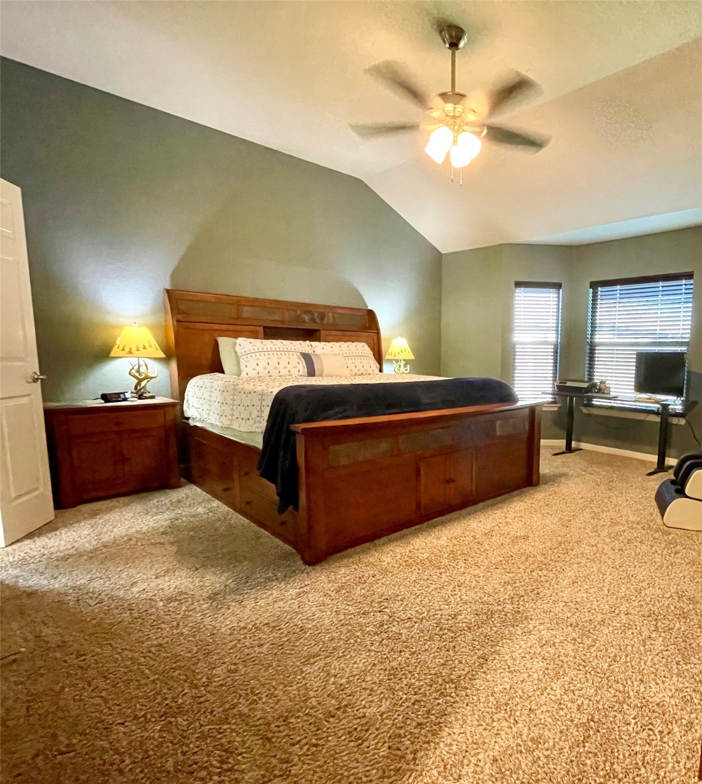 153 Citori Path New Braunfels, TX 78130 - Photo 6 of 12 a bed room with a bed and a couch