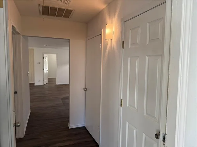 a view of a entryway of the house