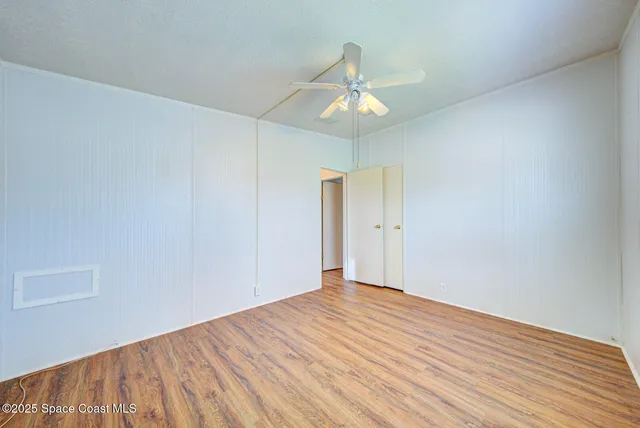 wooden floor in an empty room