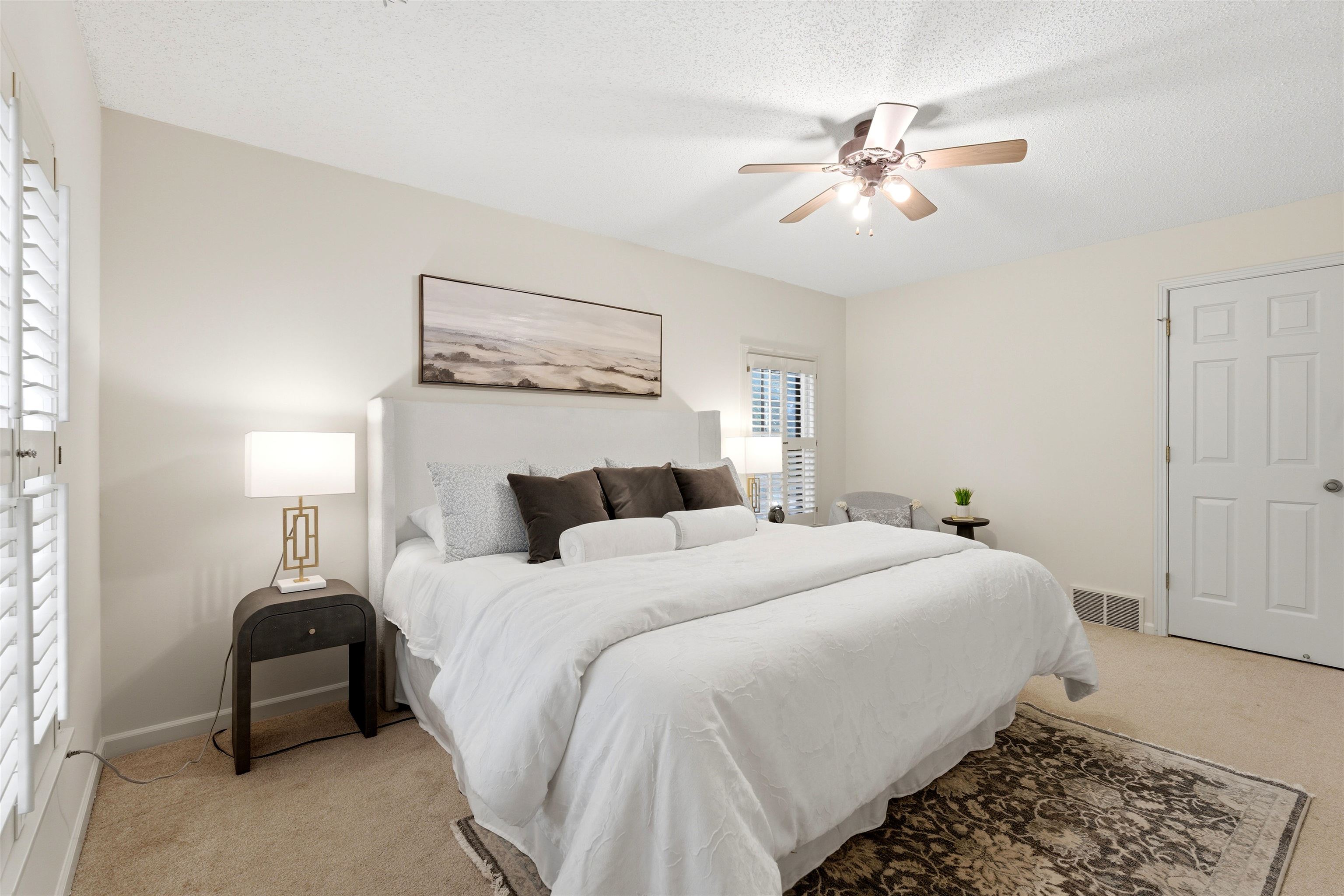 1984 Allenby Road Germantown, TN 38139 - Photo 25 of 37 Spacious bedroom featuring light neutral wall tones and plush carpet flooring