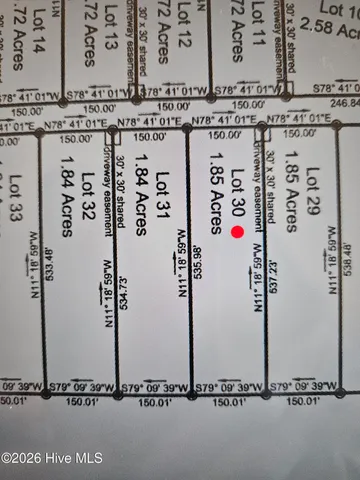 $34,999 | Lot 30 Stuarts Mill Road, Fairmont, NC 28340