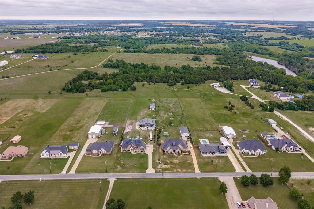 2181 Bledsoe Road Gunter, TX 75058 - Photo 3 of 18 Drone Aerial Prior to Road Completion