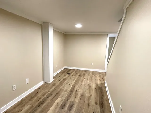 a view of wooden floor